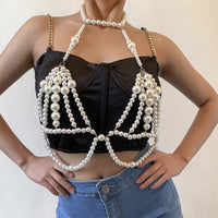 Imitation Pearls Bikini/Bra Underwear Jewelry