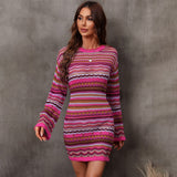 High Waist Sweater Dress - jackandjillsonlineshop