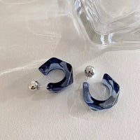 Colorful Clear Resin Acrylic Drop Earrings - jackandjillsonlineshop