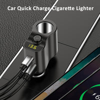 Dual USB Car Charger/Digital Display - jackandjillsonlineshop