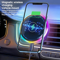 Magnetic Wireless Car Charger/Compatible With IPhone - jackandjillsonlineshop