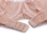 Sexy Lace Transparent 1/2 Cup Underwear Set - jackandjillsonlineshop