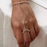 Crystal Hand Harness Bracelet - jackandjillsonlineshop